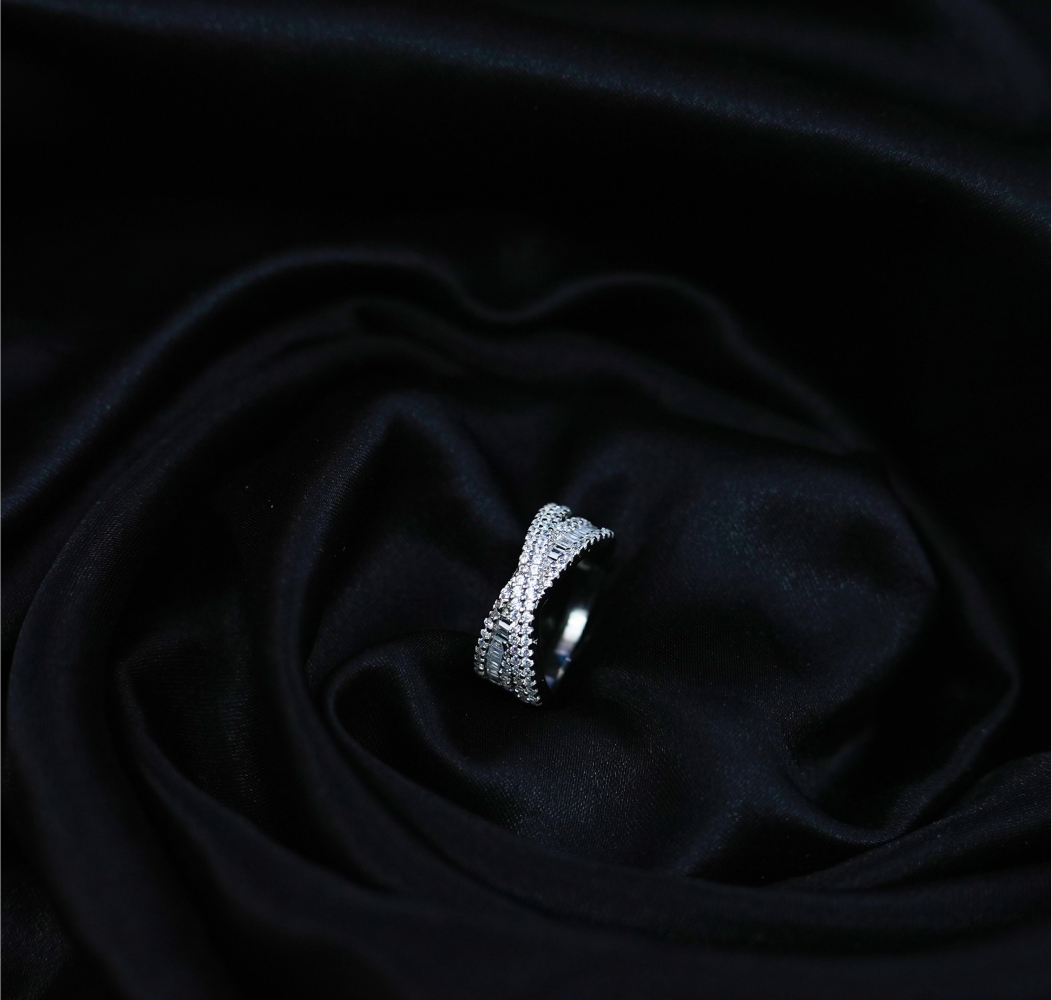 Infinity Radiance Silver Ring