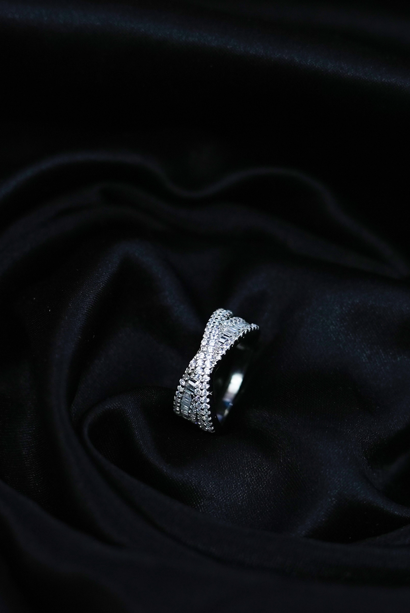 Infinity Radiance Silver Ring