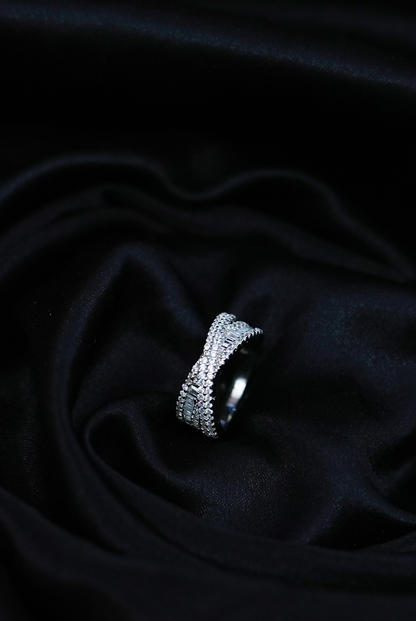 Infinity Radiance Silver Ring