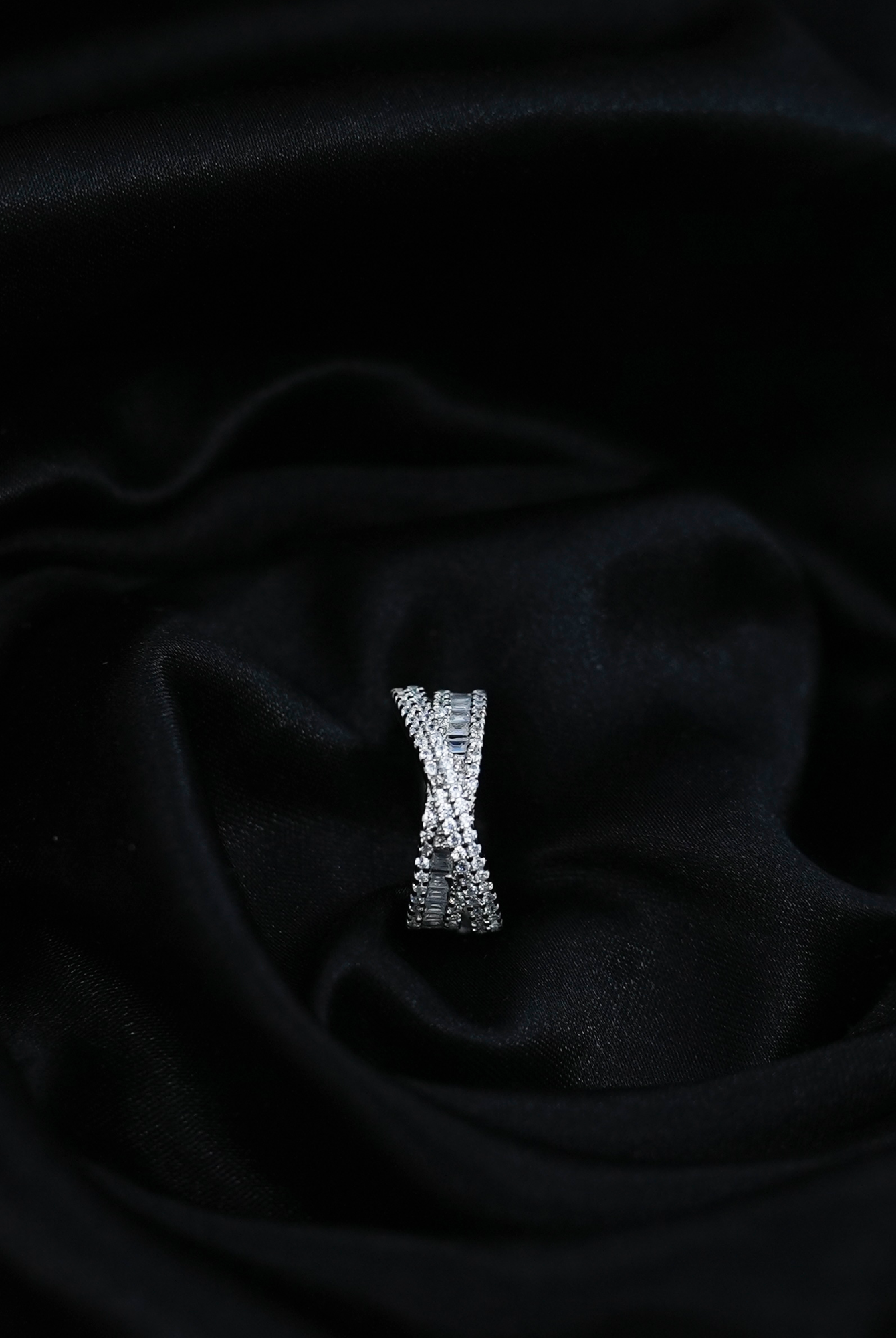 Infinity Radiance Silver Ring